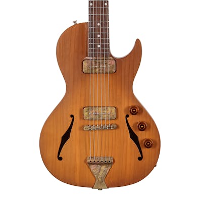 B&G Standard Build Little Sister Cutaway Electric Guitar with Cedar of Lebanon Top